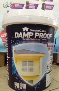 Cat Anti Bocor Asianpaints Smartcare Damp Proof Dark Grey White-3202-20Kp