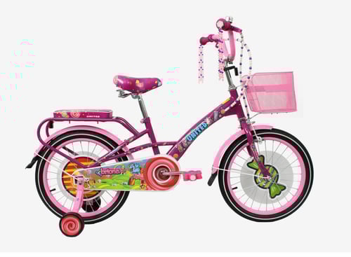 Sepeda Anak Cewek UNITED BRIONA 16 Inch Keranjang Boncengan