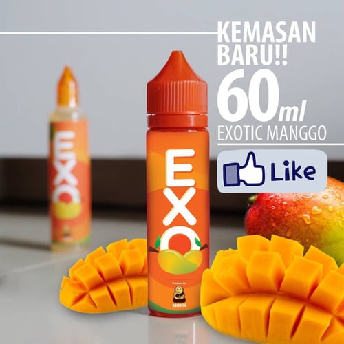 Jual Premium Liquid Exo Exotic Mango Manggo Mangga Murah E Vape Vaping Vapor Vaporizer Vamos Ralali Com