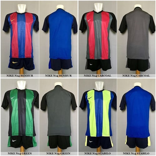 Setelan Futsal / Sepakbola Nike N14 (Baju Kaos Celana)