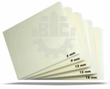 Pvc Board Lembaran Ketebalan 5 Mm Warna Ivory Ukuran (60 X 40 Cm)