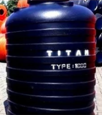 Tangki Air Plastik Titan 1000 Liter