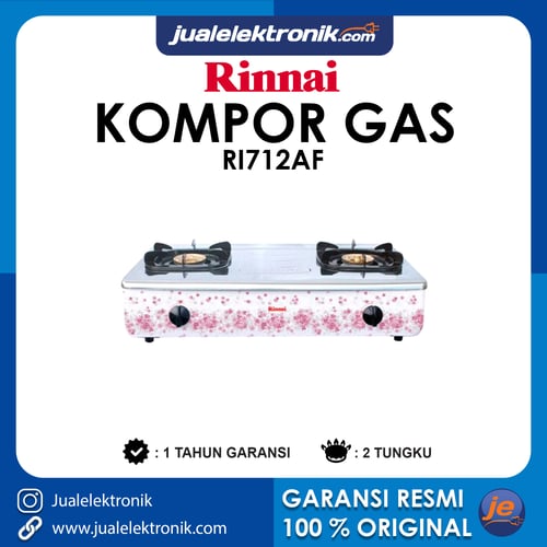 Rinnai RI712AF - Kompor Gas 2 Tungku