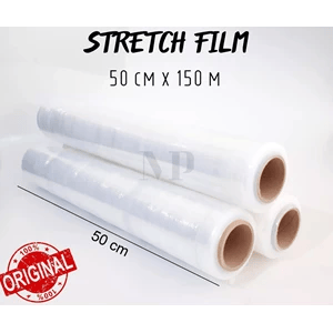 Plastic Wrapping Stretchfilm 50cm x 150m