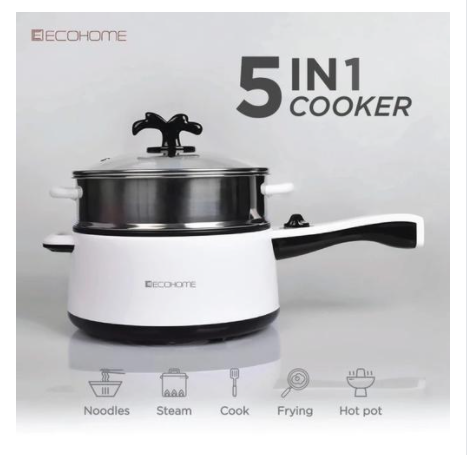 Panci Listrik Serbaguna Multicooker Ecohome
