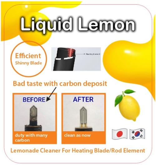 Lemonate Liquid Cleaner Premium isi 60 ml Blade Cleaner Semarang Liquid lemoniqos