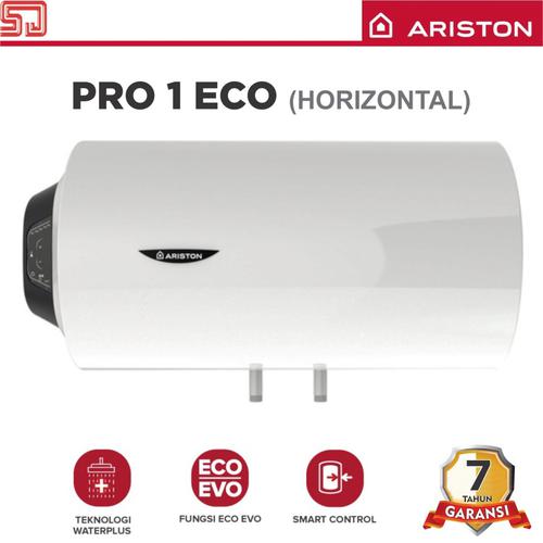 Ariston Pro1 Eco 100 Liter Water Heater Horizontal Listrik 1500 Watt