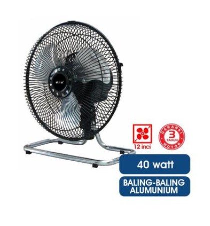 SEKAI Kipas Angin Dinding / Kipas Angin Meja Tornado 2 in 1 12 Inch - HFN 1210