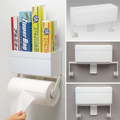 Refrigerator Storage And Toilet Paper Box / Rak tempel kulkas