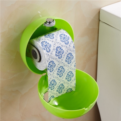 Round Bathroom Roll Paper Holder - Tempat Tissue - Tisu