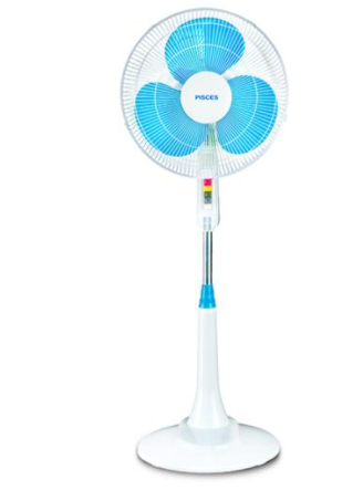 Pisces Stand Fan 16 inch NT1657 Blue