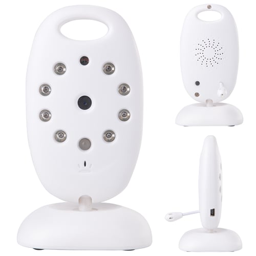 Baby Monitor 2.4GHz 2.0" Wireless Remote Digital LCD Color Video