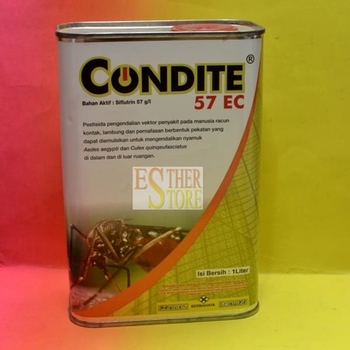 Condite 57 EC 57EC 1 Liter Obat Fogging Nyamuk DBD Siflutrin