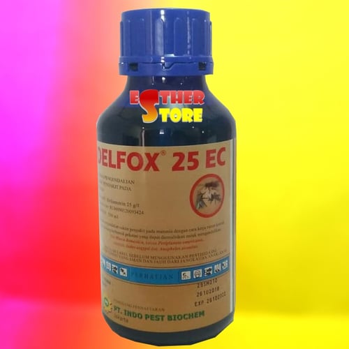 Delfox 25 EC 25EC 500 ml Deltametrin Obat Fogging Basmi Nyamuk, Lalat, Kecoa dan Serangga