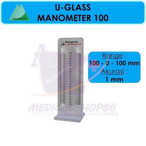 U-GLASS MANOMETER 100mm