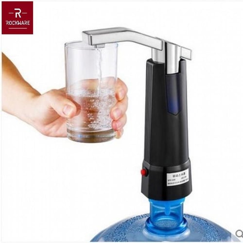 ROCKWARE RW-S30B - Rechargeble Electric Water Dispenser Pump Black