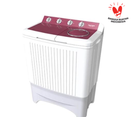 POLYTRON Mesin Cuci Twin Tub Primadona Samba PWM 7358RS