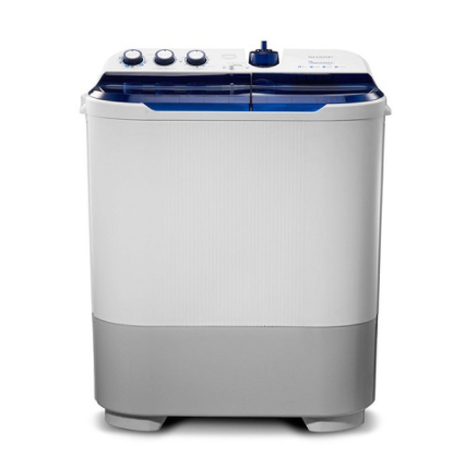 SHARP Mesin Cuci Twin Tub ES-T971DM-BL