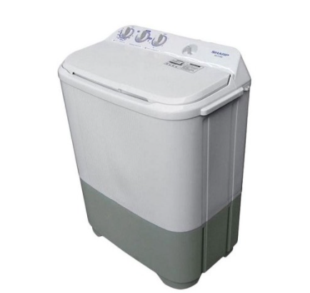 SHARP Mesin Cuci Twin Tub ES-T65MW-GK