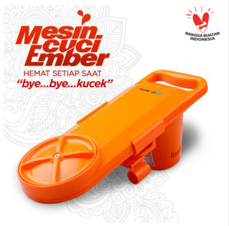 ReWash (mesin cuci portable dapat digunakan kapan pun dan di mana pun. Sangat mudah dan ringan ampuh membersihkan berbagai noda tanpa merusak pakaia