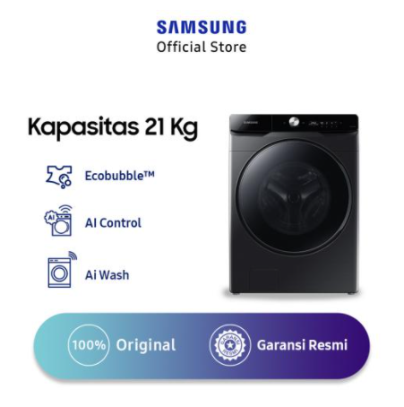 SAMSUNG Mesin Cuci Front Load WF21T6500GV/SE