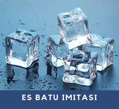 ES Batu Imitasi/Artificial Ice Cube/Properti Photo