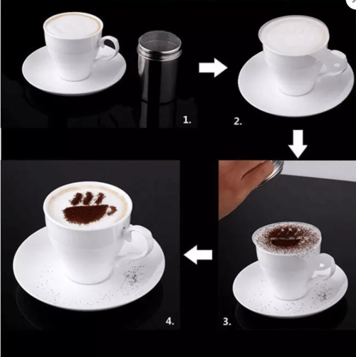 Stencils Coffee Cappucino/Latte Maker