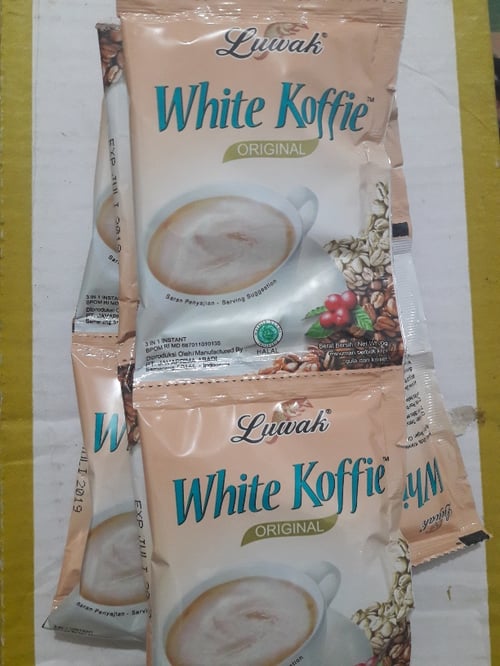 LUWAK WHITE KOFFIE Original 20gr 10 x 20pcs