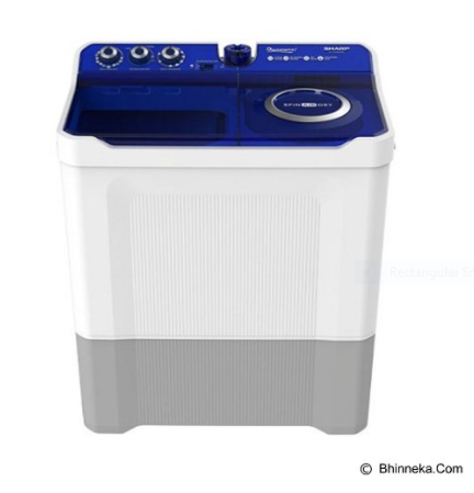 SHARP Mesin Cuci Twin Tub ES-T1490WA-BL