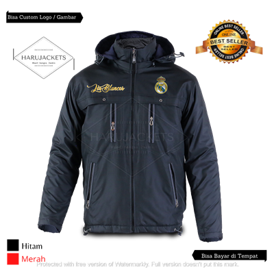 Jaket Parasut Bikers - Jaket Touring - Jaket Motor Hoodie Wf