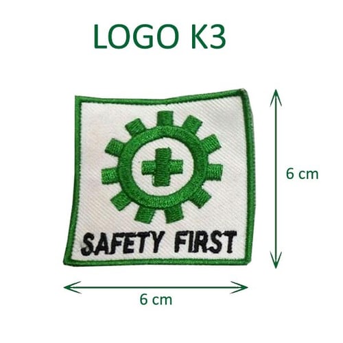Logo Emblem Bet Bordiran K3 Kotak