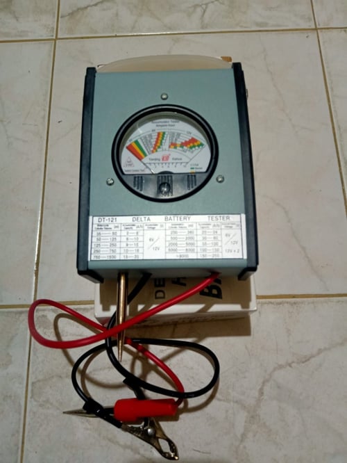 Battery Tester Accu Aki Hight Rate