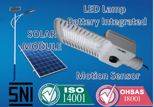 40W LED Solar Street Light (with IR sensor) Two in One