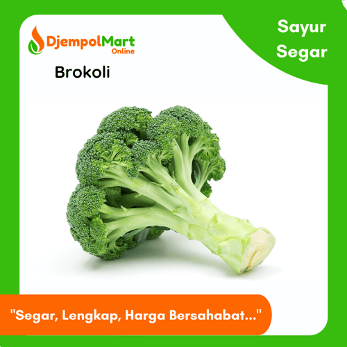 Brocoli - Brocoli Segar- Sayur Segar 500Gr