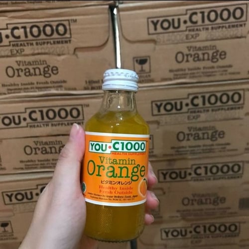 You C  Orange 140ml Botol (120 Karton)