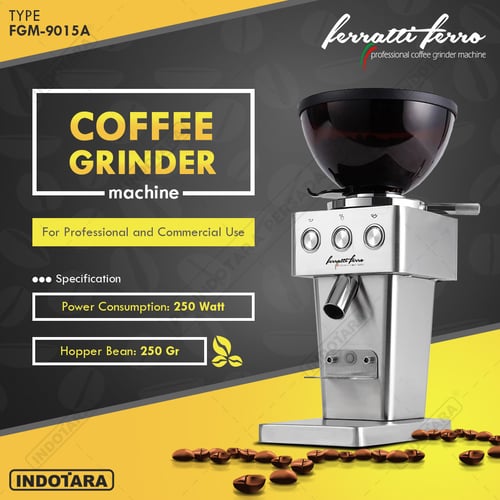Coffee Grinder Automatic Penggiling Kopi Ferratti Ferro - FGM9015A