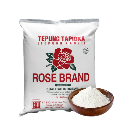 Tepung Tapioka Rose Brand 500gr (50pcs)