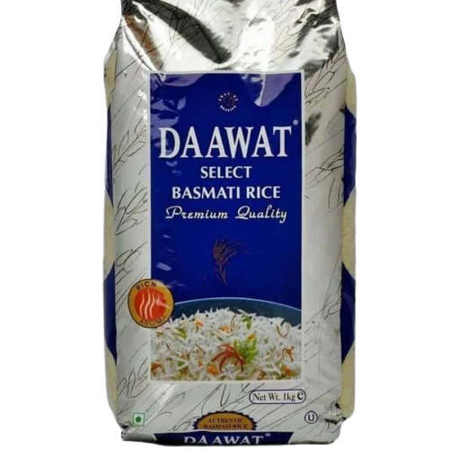 Beras Basmati Daawat Premium 1kg (10pcs)