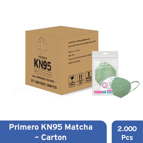 Primero KN95 Matcha - Karton