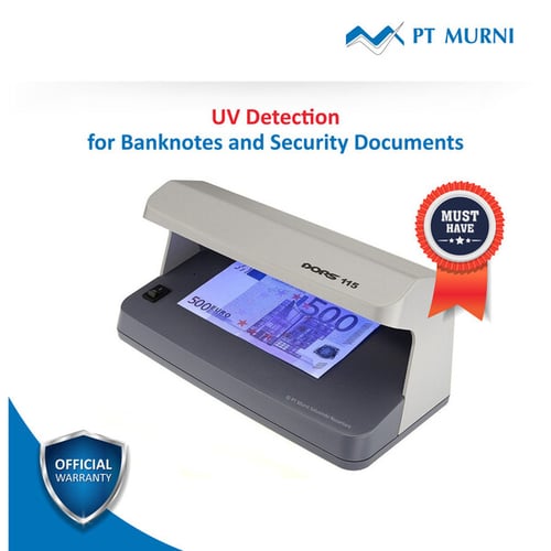 PREMIUM QUALITY Mesin Deteksi Uang Palsu dengan UV - DORS 115