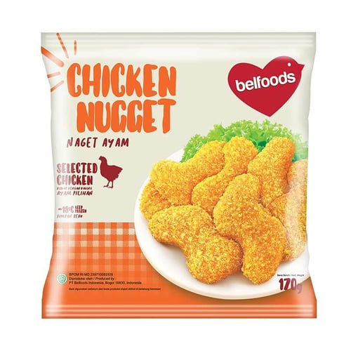 Belfoods Chicken Nugget 170gr (50pack)