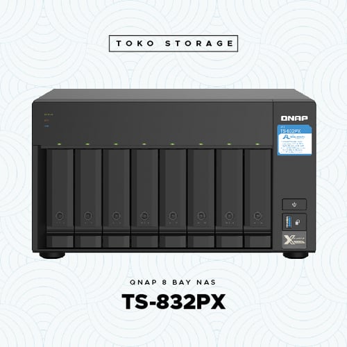 QNAP TS-832PX-4G 8 Bay NAS Persoal Storage With 10GbE SFP+