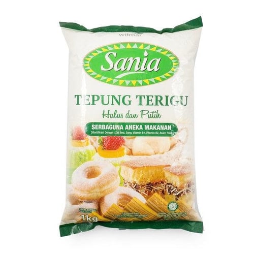 Sania Tepung Terigu 1kg (12pcs)