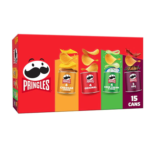 Paket Pringles Varietas (Mix Flavor) 12 Pack