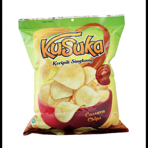 Paket Kusuka Keripik Singkong (Mix Flavour) 200g 10 Pack