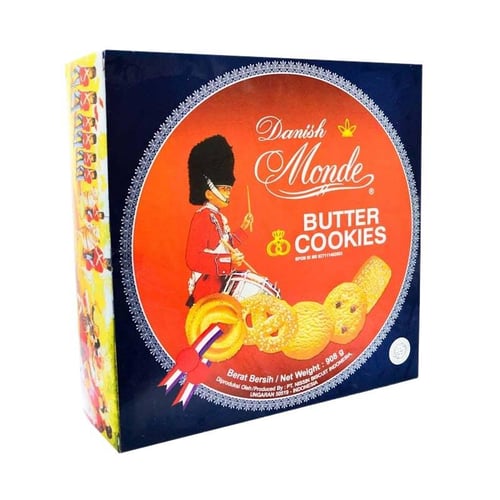 Monde Biskuit Butter Cookies - Blue 908g (6Pcs)
