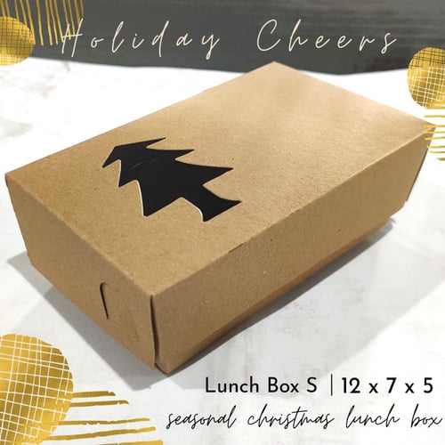 Lunch box window paper S - box packaging