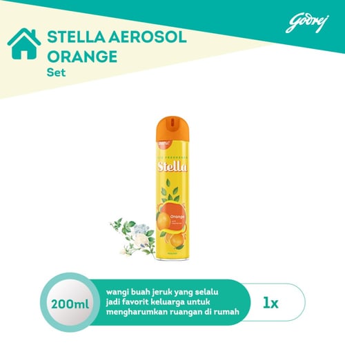 Stella Aerosol Orange 200ml