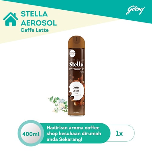 Stella Aerosol Caffe Latte 350ml+50ml