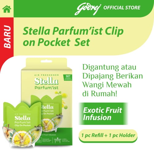 Stella Parfumist Clip On Pocket Set Exotic Fruit Infusion